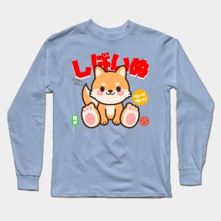 Shiba Inu Chibi Long Sleeve T-Shirt